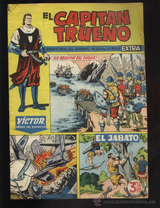 Tebeos: CAPITAN TRUENO EXTRA N&ordm;  267 - Foto 1