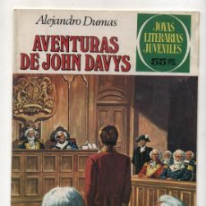 Tebeos: JOYAS LITERARIAS JUVENILES Nº 77. AVENTURAS DE JOHN DAVIS. Lote 22256104