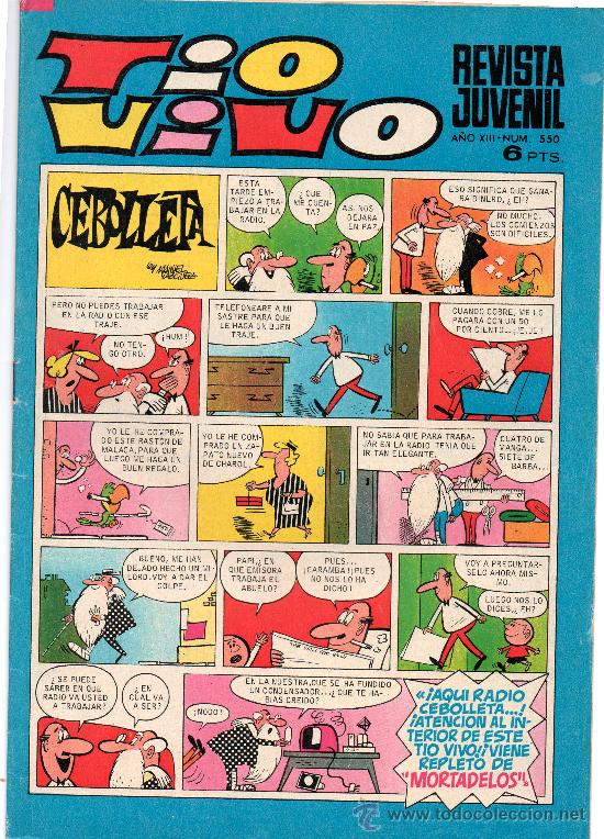 Tebeos: TIO VIVO  N&ordm; 550 - Foto 1