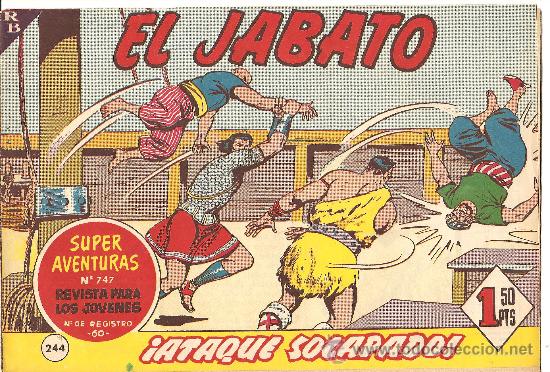 Tebeos: EL JABATO N&ordm; 244 - Foto 1