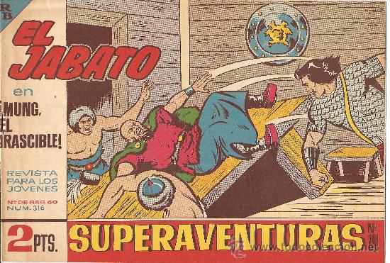 Tebeos: EL JABATO N&ordm; 316 - Foto 1