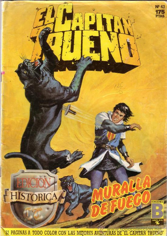Tebeos: EL CAPITAN TRUENO N&ordm; 43 EDICIONES B - Foto 1