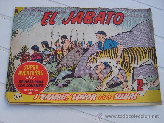 Tebeos: EL   JABATO N&ordm; 817    -BAMB&Uacute; Se&ntilde;or de la selva - Foto 1