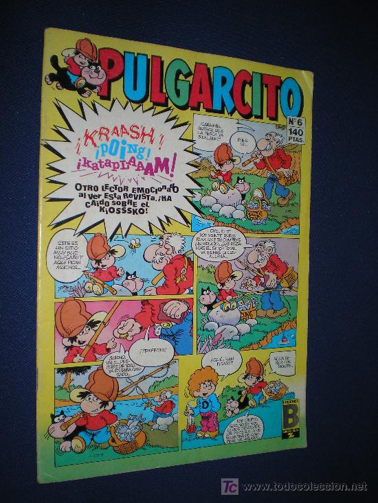 Tebeos: PULGARCITO N&ordm; 6 - EDICIONES B 1987 - Foto 1
