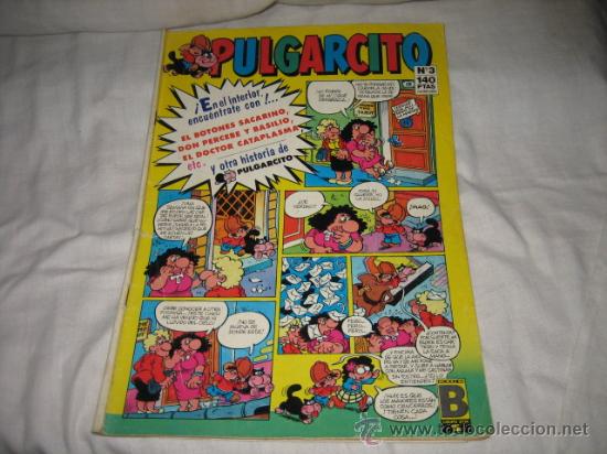 Tebeos: PULGARCITO N&ordm; 3  EDICIONES B  1987 - Foto 1