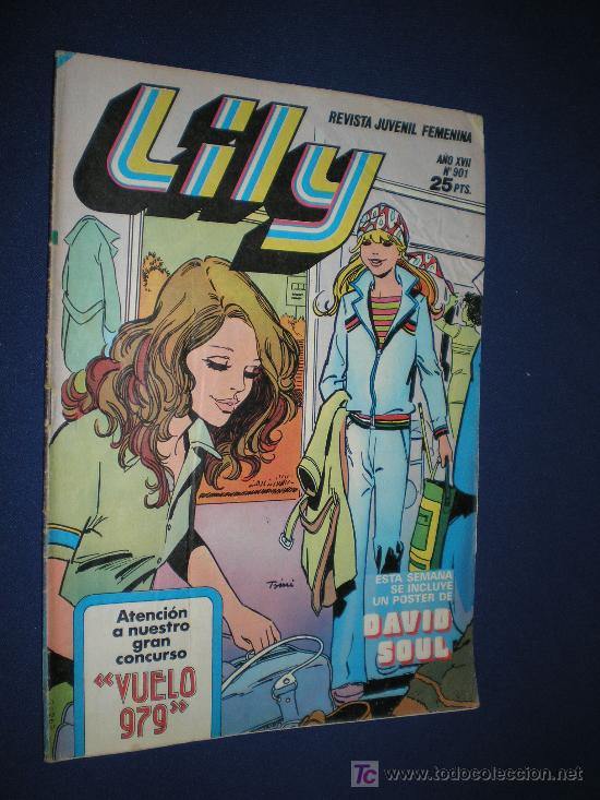 Tebeos: LILY N&ordm; 901 - POSTER DAVID SOUL - Foto 1