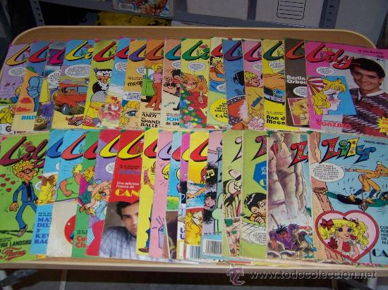 Tebeos: LOTE DE 47 N&ordm; DE LILY CON AVENTURAS DE CANDY CANDY - Foto 1