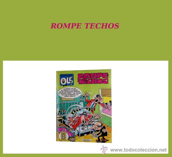 Tebeos: ROMPETECHOS - COLECCI&Oacute;N OL&Eacute;! 1987 - Foto 1
