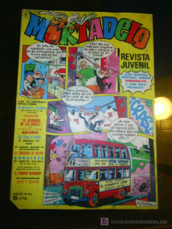 Tebeos: M69 MORTADELO NUMERO 63 - Foto 1