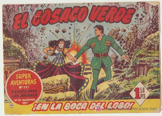Tebeos: El Cosaco Verde n&ordm; 14. - Foto 1