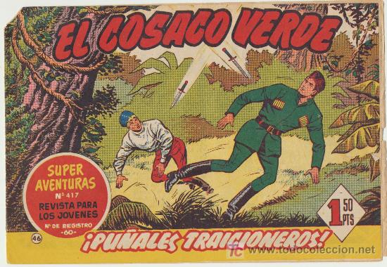 Tebeos: El Cosaco Verde n&ordm; 46. - Foto 1