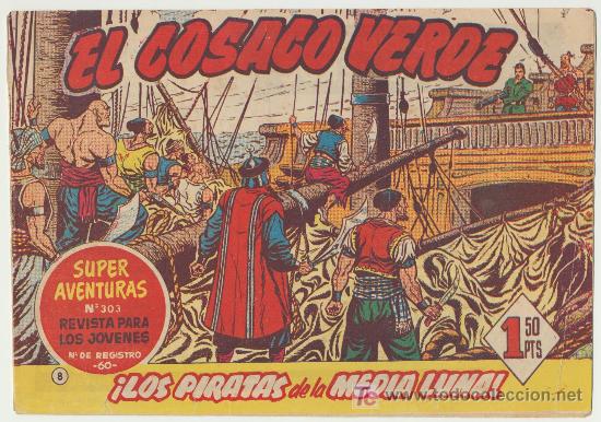 Tebeos: El Cosaco Verde n&ordm; 8. - Foto 1