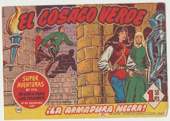 Tebeos: El Cosaco Verde n&ordm; 105. - Foto 1