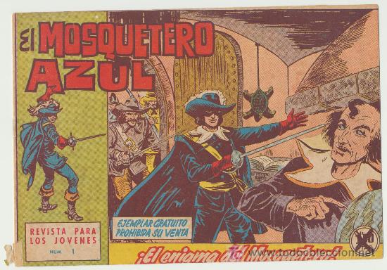 Tebeos: El Mosquetero Azul n&ordm; 1. - Foto 1