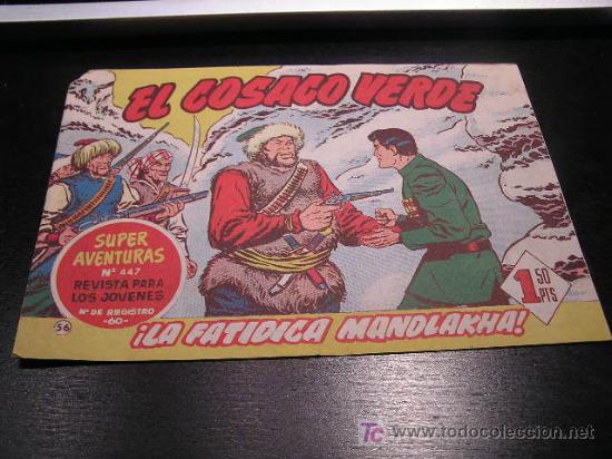 Tebeos: EL COSACO VERDE (ORIGINAL) N&ordm; 56  eac - Foto 1