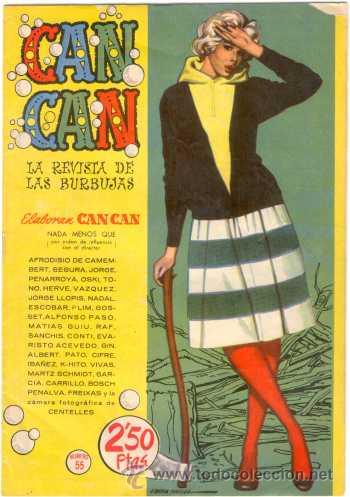 Tebeos: CAN CAN N&ordm; 55,ED.BRUGUERA - Foto 1