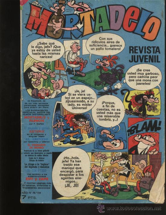 Tebeos: MORTADELO N&ordm; 119 - Foto 1
