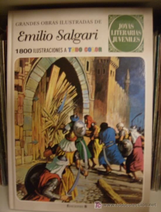 Tebeos: JOYAS LITERARIAS JUVENILES. EMILIO SALGARI. EDICIONES B, 2008 - Foto 1