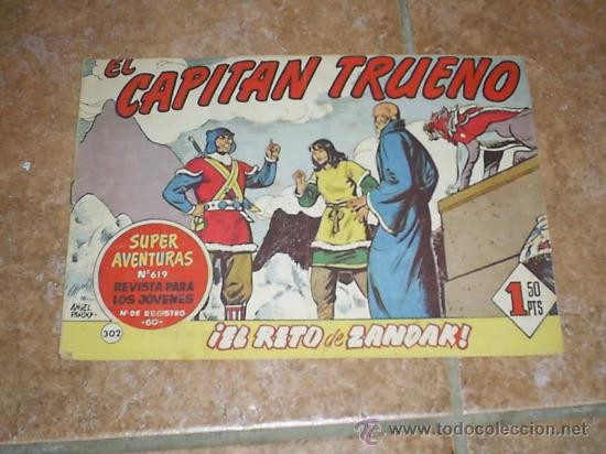 Tebeos: comic capitan trueno (apaisado) a&ntilde;o 62 - Foto 1