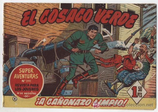 EL COSACO VERDE Nº 4 (Tebeos y Comics - Bruguera - Cosaco Verde)