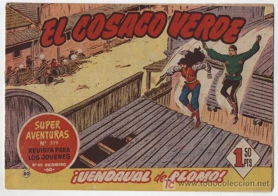 Tebeos: El Cosaco Verde n&ordm; 80. - Foto 1