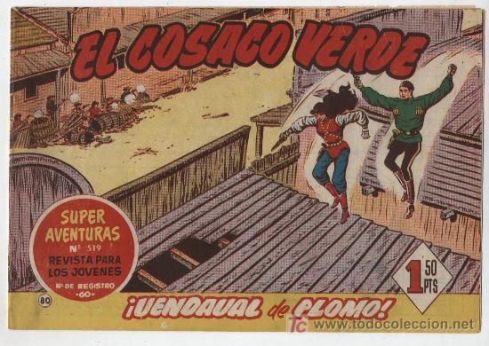 Tebeos: El Cosaco Verde n&ordm; 80. - Foto 1