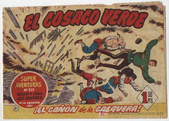 Tebeos: El Cosaco Verde n&ordm; 81 - Foto 1