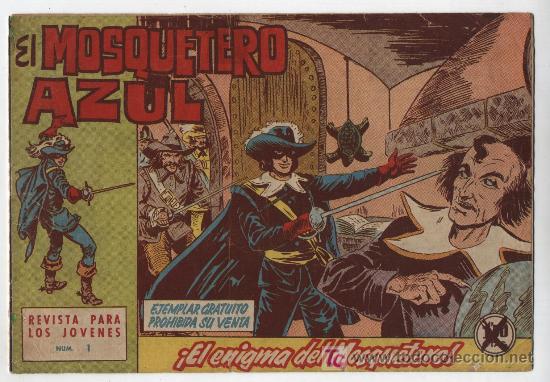 Tebeos: El Mosquetero Azul n&ordm; 1 - Foto 1