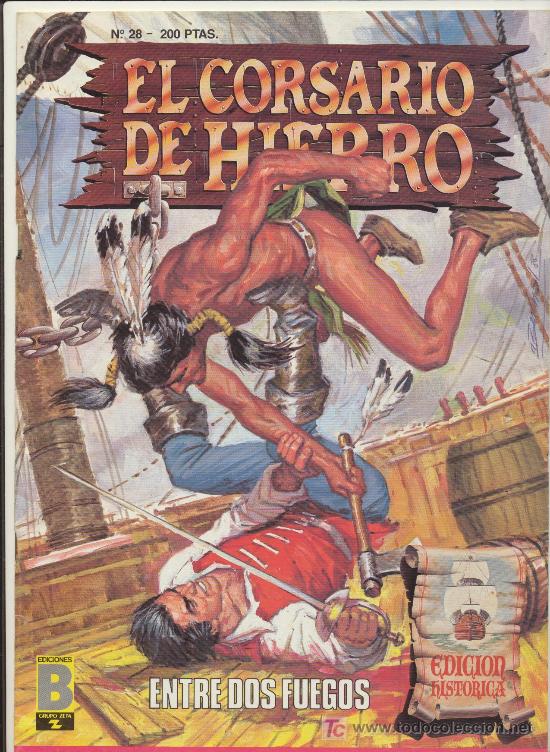EL CORSARIO DE HIERRO Nº 28. EDICIÓN HISTÓRICA. (Tebeos y Comics - Bruguera - Corsario de Hierro)