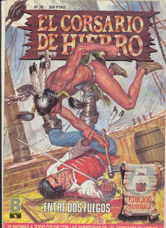 EL CORSARIO DE HIERRO Nº 28. EDICIÓN HISTÓRICA. (Tebeos y Comics - Bruguera - Corsario de Hierro)