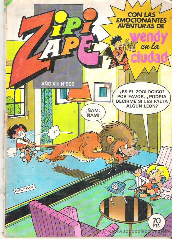 Tebeos: zipi zape n&ordm; 588 - Foto 1