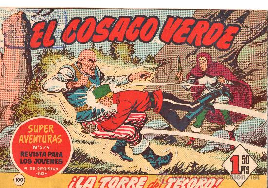 Tebeos: EL COSACO VERDE N&ordm; 100 - Foto 1
