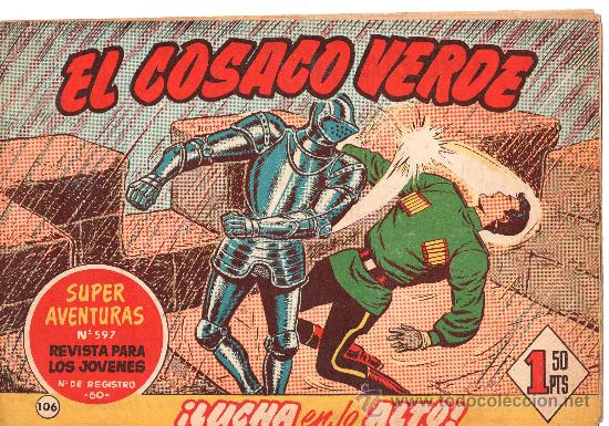 Tebeos: EL COSACO VERDE N&ordm; 106 - Foto 1