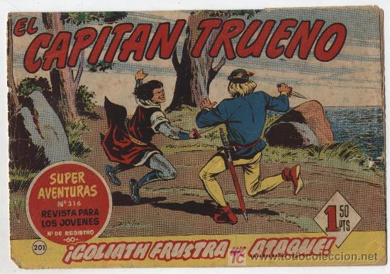 Tebeos: El Capit&aacute;n Trueno n&ordm; 201. - Foto 1