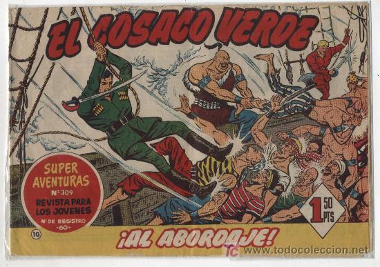 Tebeos: El Cosaco Verde n&ordm; 10 - Foto 1