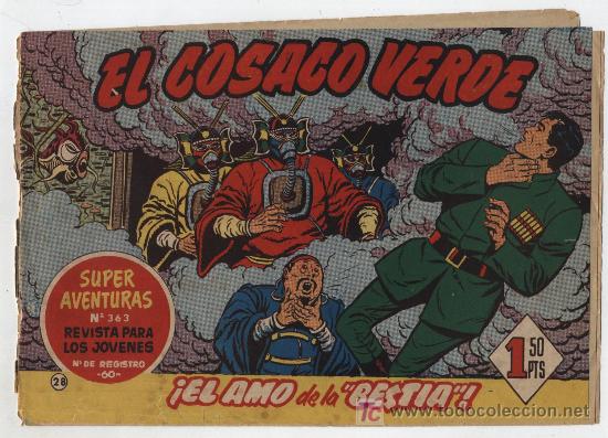 Tebeos: El Cosaco Verde n&ordm; 28 - Foto 1