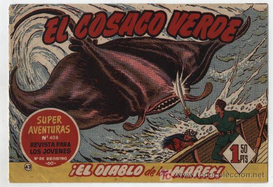 Tebeos: El Cosaco Verde n&ordm; 43 - Foto 1