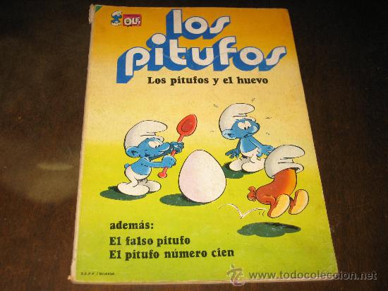 Tebeos: LOS PITUFOS Y EL HUEVO - Foto 1