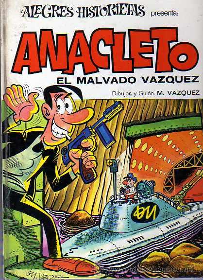 Tebeos: COMIC ALEGRES HISTORIETAS ANACLETO  N&ordm; 9 1&ordf; EDICION - Foto 1