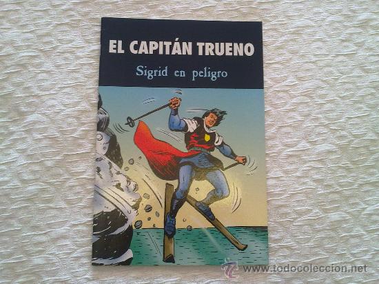 Tebeos: EL CAPITAN TRUENO, Sigrid en peligro - Foto 1
