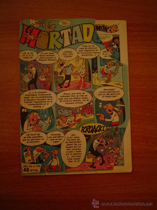 Tebeos: MORTADELO -A&Ntilde;O XIII N&ordm; 588 - Foto 1