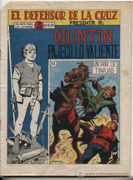 Tebeos: Quint&iacute;n Pajecillo Valiente n&ordm; 14. - Foto 1