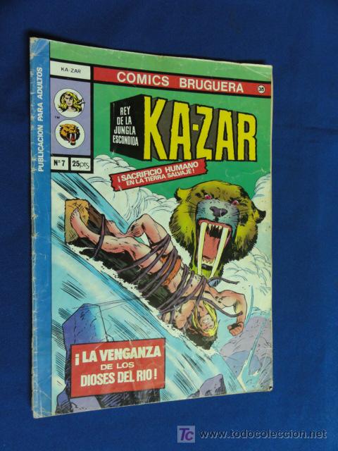 Tebeos: KAZAR N&ordm; 7 - BRUGUERA 1978 - Foto 1