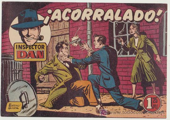 Tebeos: Inspector Dan n&ordm; 27. Bruguera 1951. &iexcl;IMPECABLE! - Foto 1