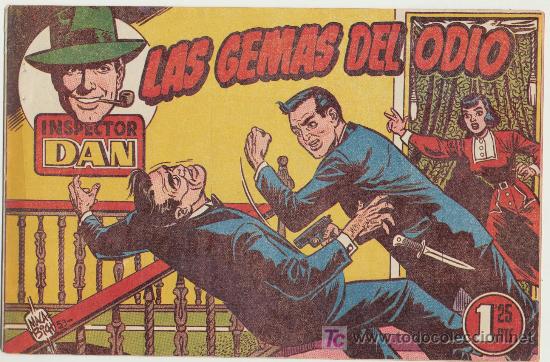 Tebeos: Inspector Dan n&ordm; 39. Bruguera 1951. - Foto 1