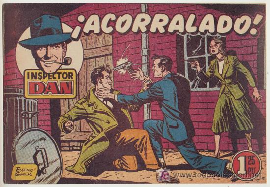 Tebeos: Inspector Dan n&ordm; 27. Bruguera 1951. - Foto 1