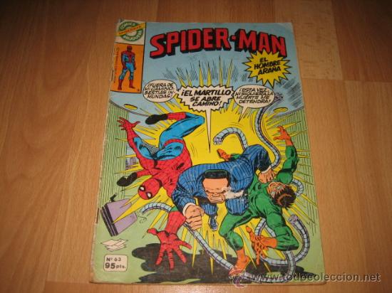 Tebeos: SPIDER-MAN  N&ordm; 63   COMICS BRUGUERA - Foto 1