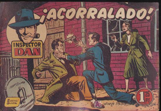 Tebeos: Inspector Dan n&ordm; 27. Bruguera 1951. - Foto 1