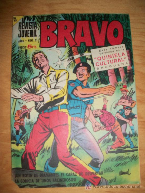 Tebeos: BRAVO N&ordm; 2 ORIGINAL EDITORIAL BRUGUERA - Foto 1