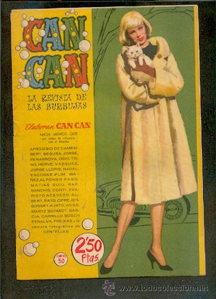Tebeos: CAN CAN N&ordm; 50, EDITORIAL BRUGUERA - Foto 1